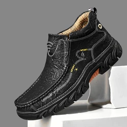 New Arrival Men Fashion Comfortable Casual Sports Outdoor Shoes in Two Kinds of Lining