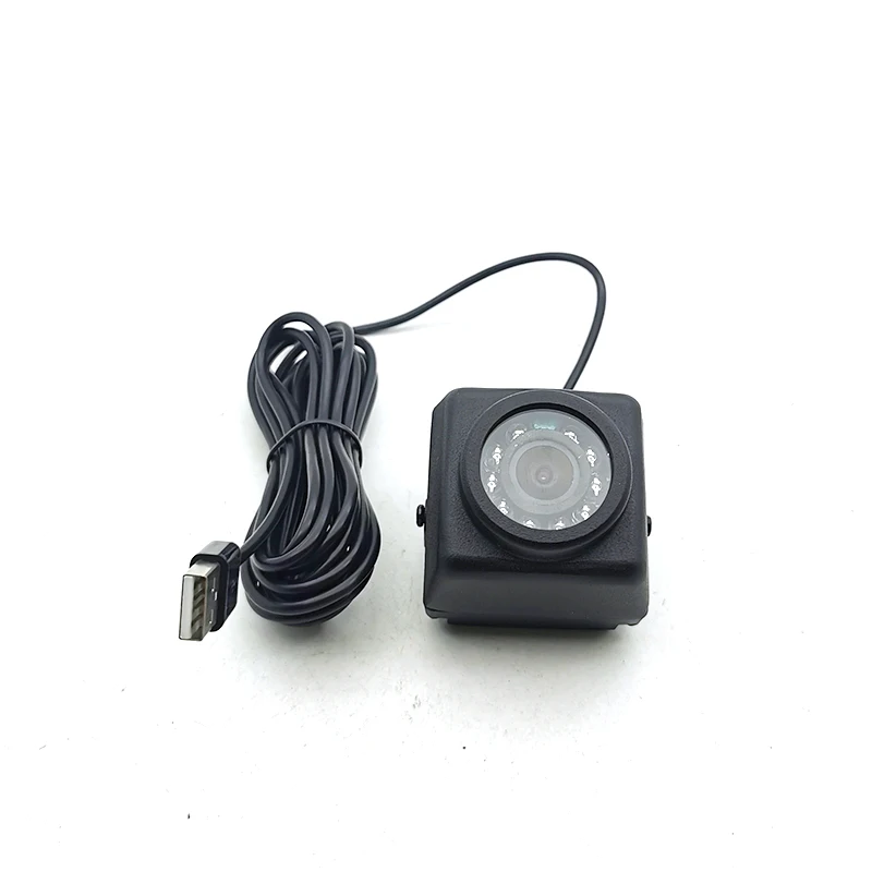 Outdoor HD 5meters 3meters Long Cable 1080P 720P HD 850nm IR Night Vision Waterproof Usb Camera Dashcam Outdoor Kiosk Vehicle