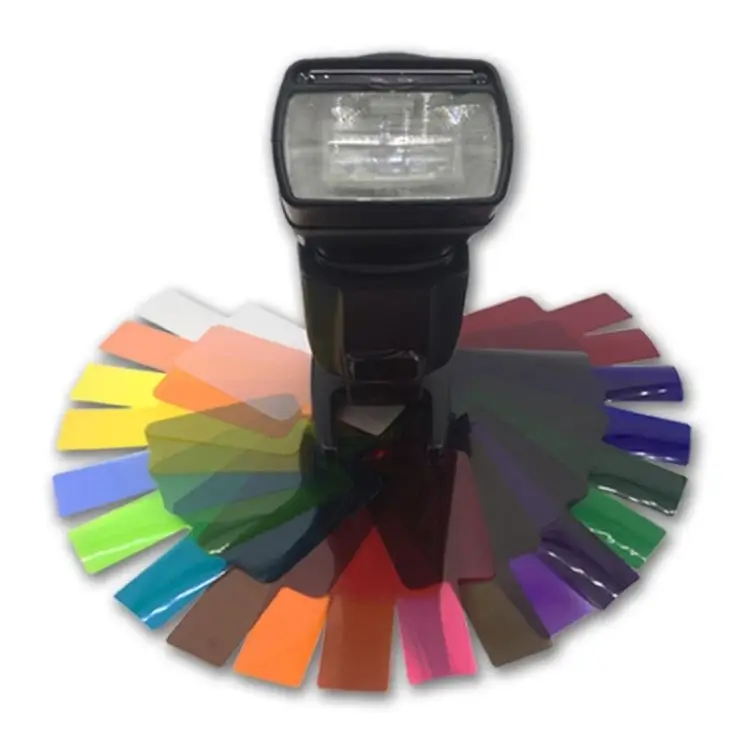 Новейший популярный 20 шт./компл. SiGi SG200 20-color Filter Set Camera Top Flash Accessories температурный