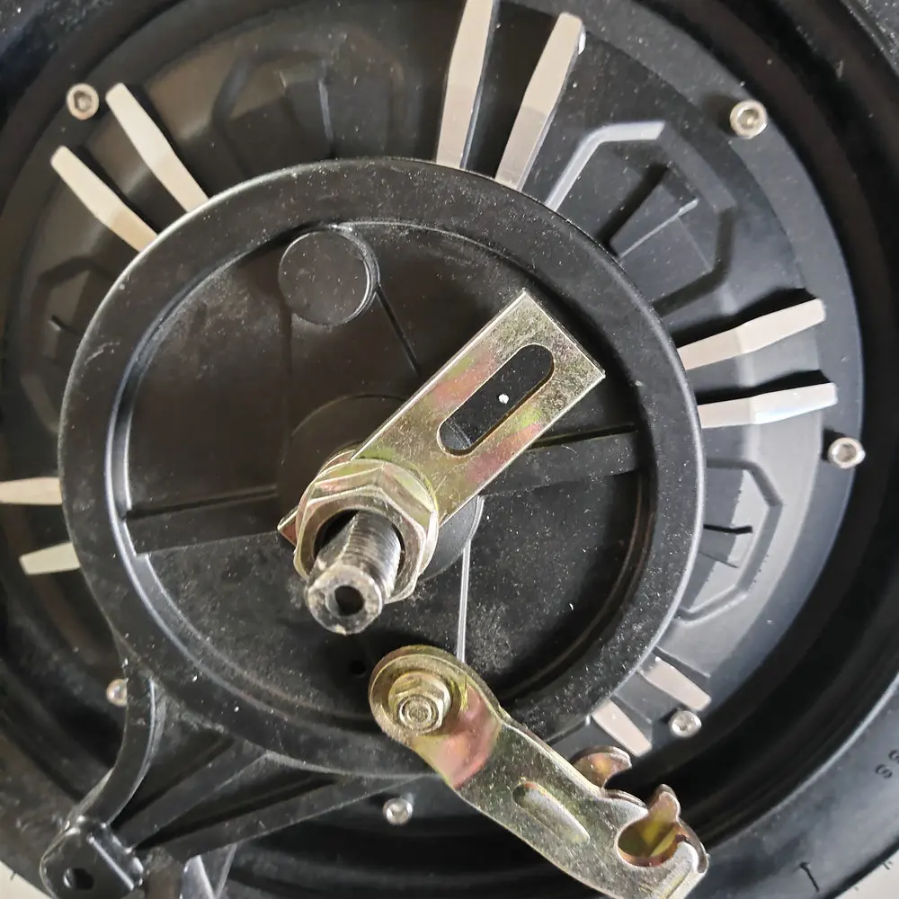 10 Inch New National Standard 14 Inch Left Drum Brake Motor High-Power Modified Silent 48v60v500w-1500w with tyre 14x2.5, 3.0-10