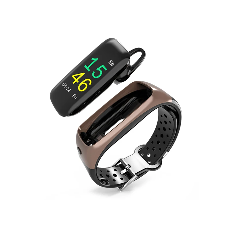 
Blue tooth 2 in 1 Earphone Talkband B3 B5 Talk Band 2 Watch smart bracelet Phone Gadgets 2019 