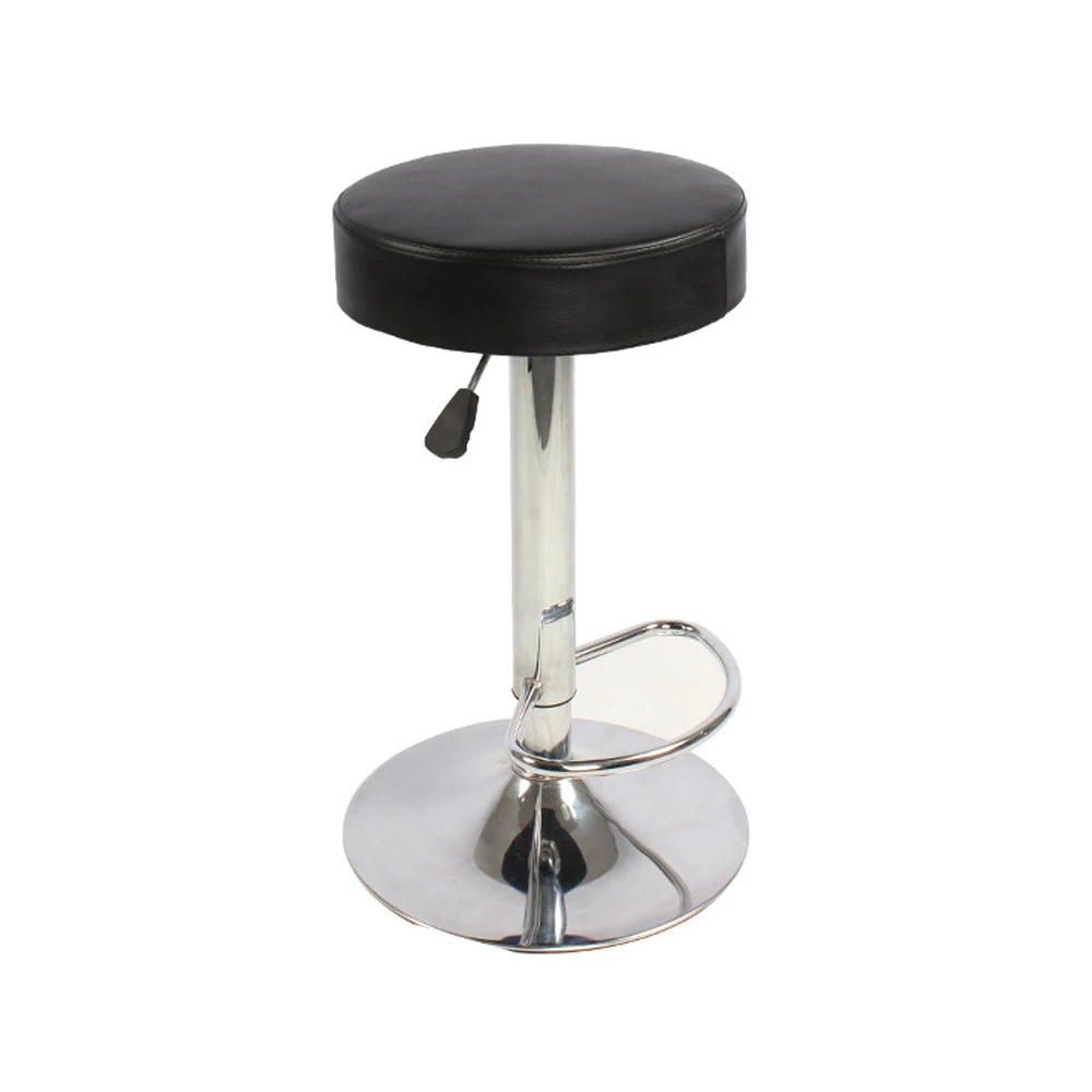 Bar Furniture Nordic Height Modern Swivel Leather Bar Stool for Kitchen Restaurant Bar Counter