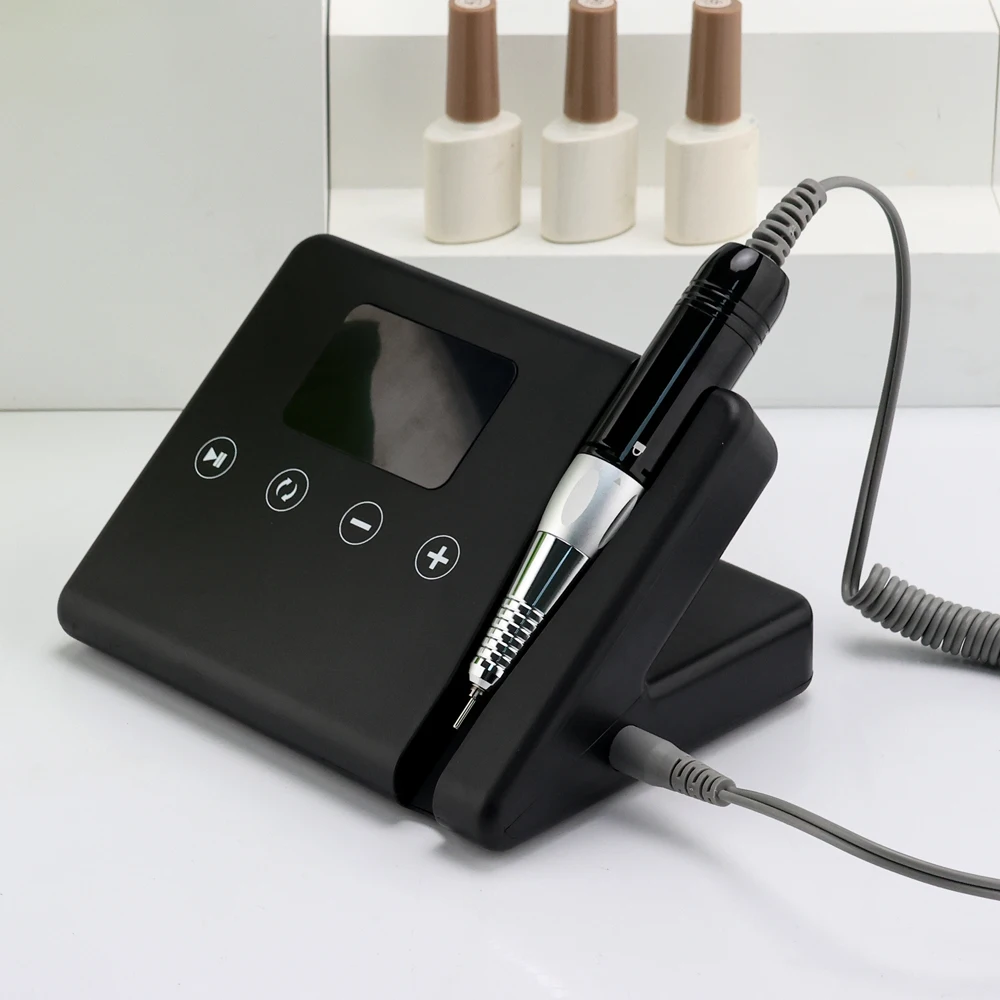 Hot Sale Rechargeable Portable Nail Drill Machine For Nail Art Salon Electric Nail Drill 35000 Rpm File Polish Machine Kit Set