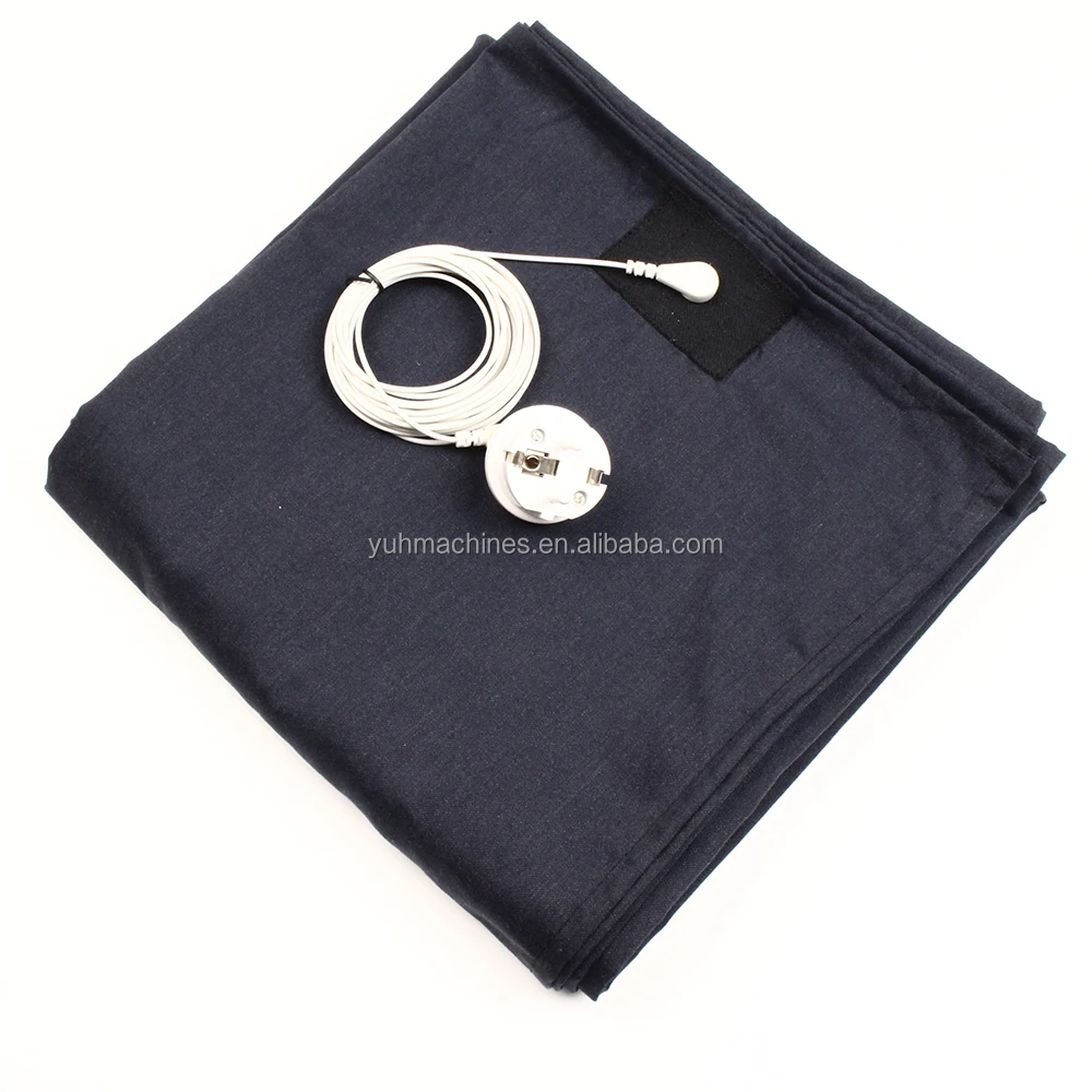 Grounding sheet made of stainless steel 30% stainless steel 35% cotton 35% polyester