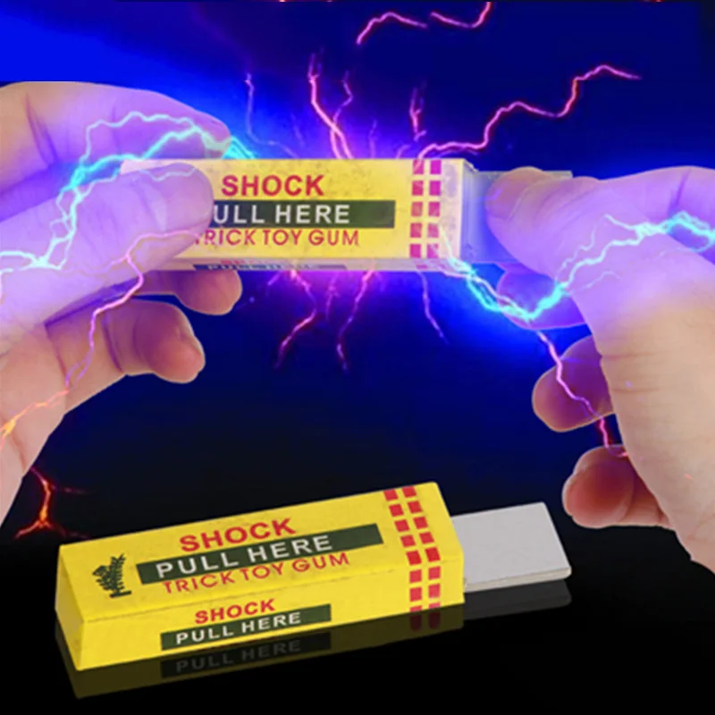 Prank Shock Chewing Gum Toy Novelty Prank Gums Joke Party Gift Toy