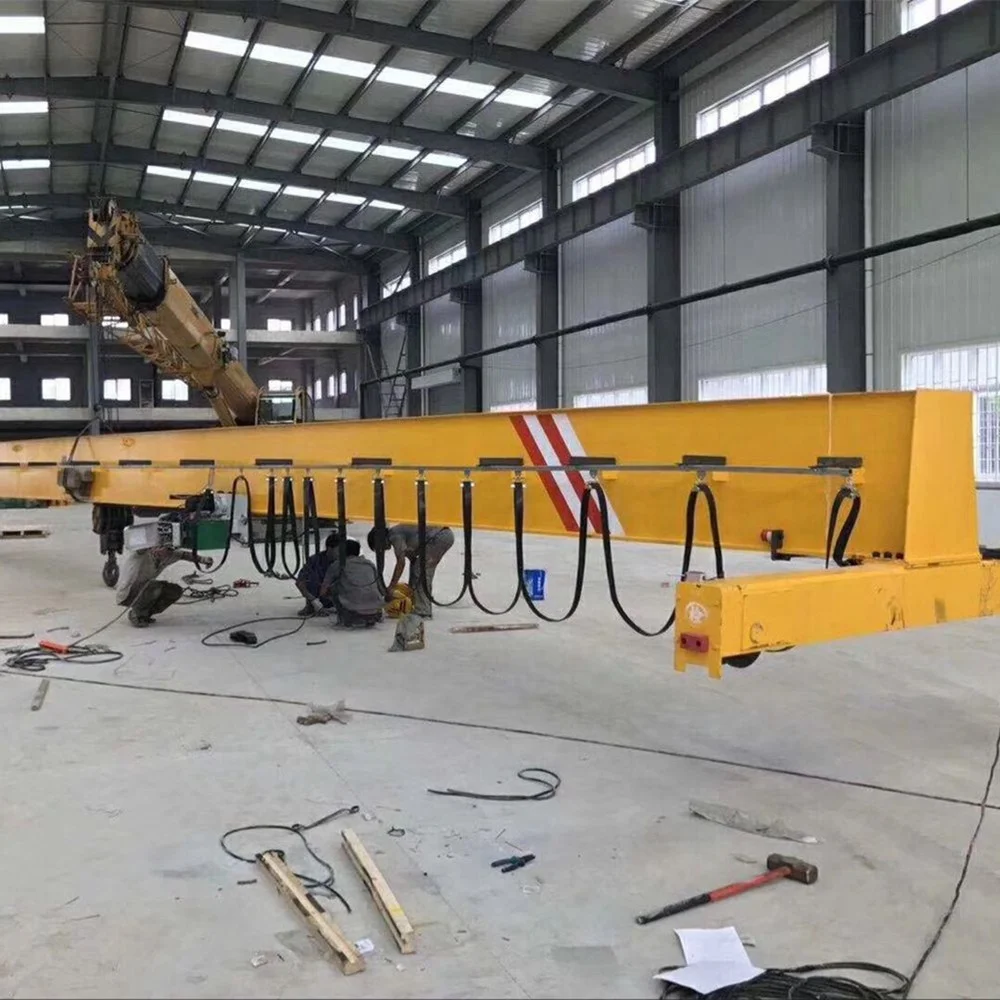 Variable Crane Speed Euro Style Single Beam Bridge Crane with CE certificate