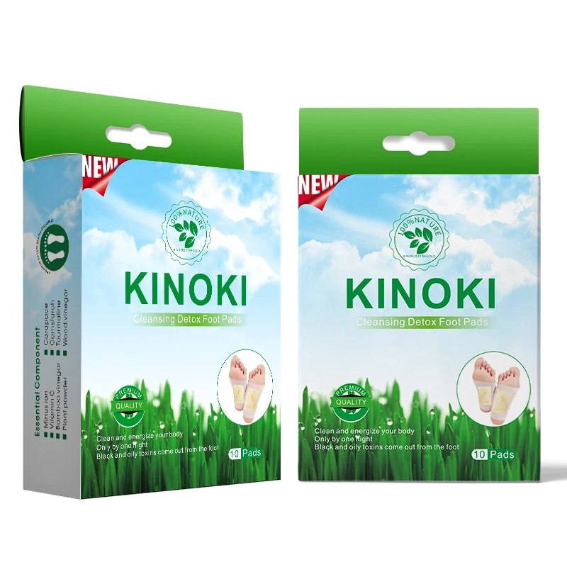 Foot Patch  Detox foot patch 10 pcs/box cleaning detox and detoxification promotes circulation in the body