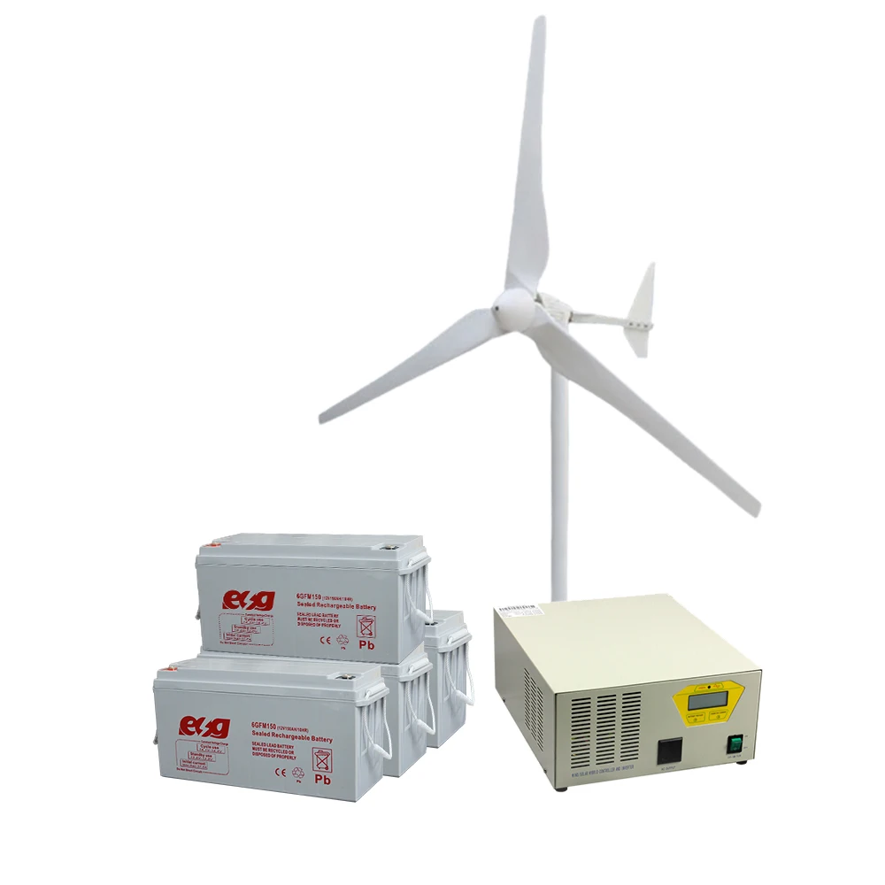 High efficiency wind turbine L model  1kw off grid wind power system