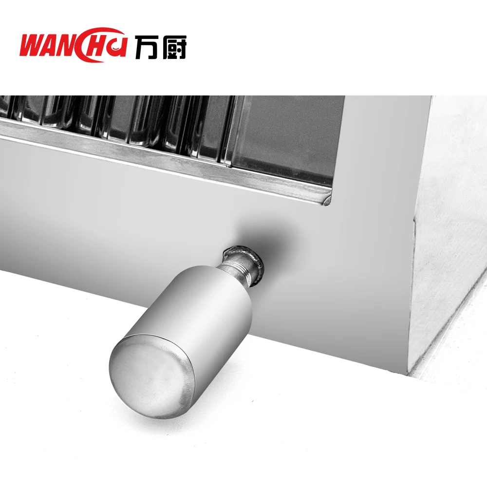 Philippines Restaurant Kitchen Stainless Steel Range Hood Kitchen Chimney Hood Industrial Cooker Hoods Factory