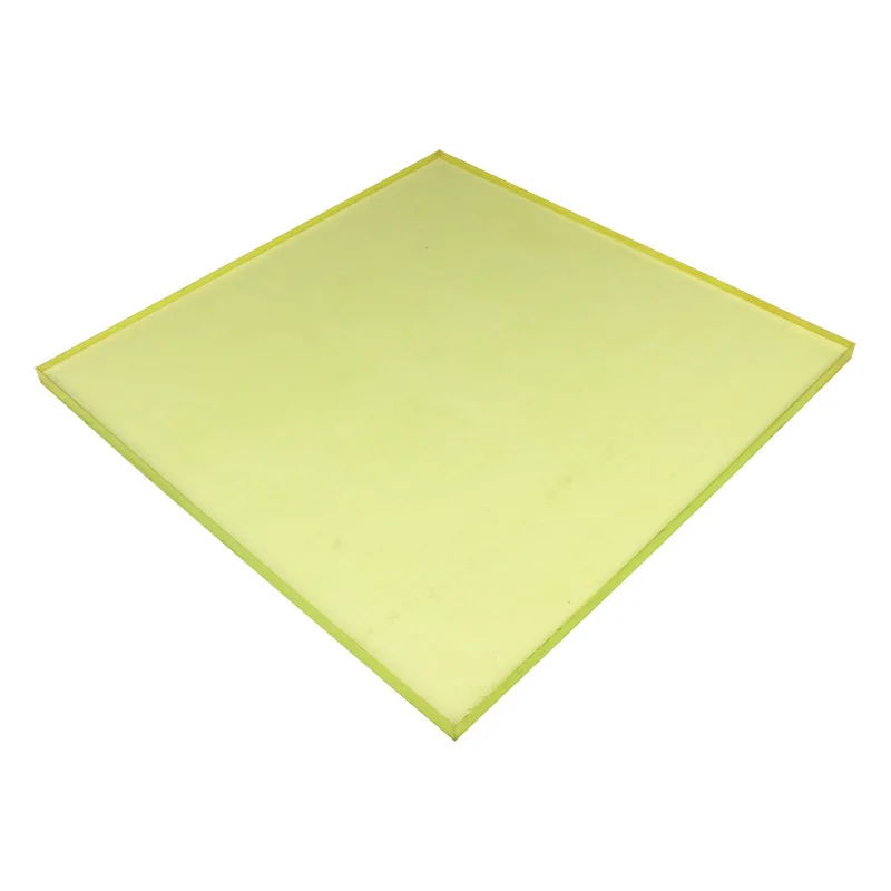 Transparent Polyurethane Pu Sheet Urethane Flat Sheet Plastic Casting Polyester Rubber Sheet