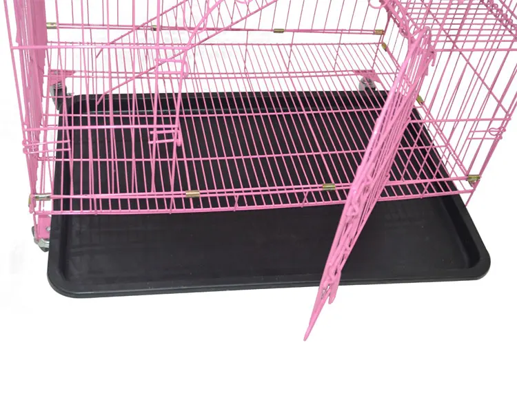 Zunhua Meihua 2-Tier 3-Tier Cheap Large Metal Wire Cat Playpen Cat Cage house For Outdoor/Indoor