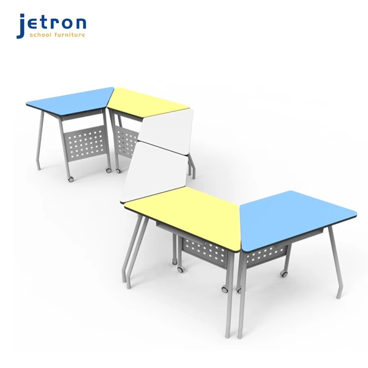 Best price superior quality playful portable school table furniture combination school table reading table