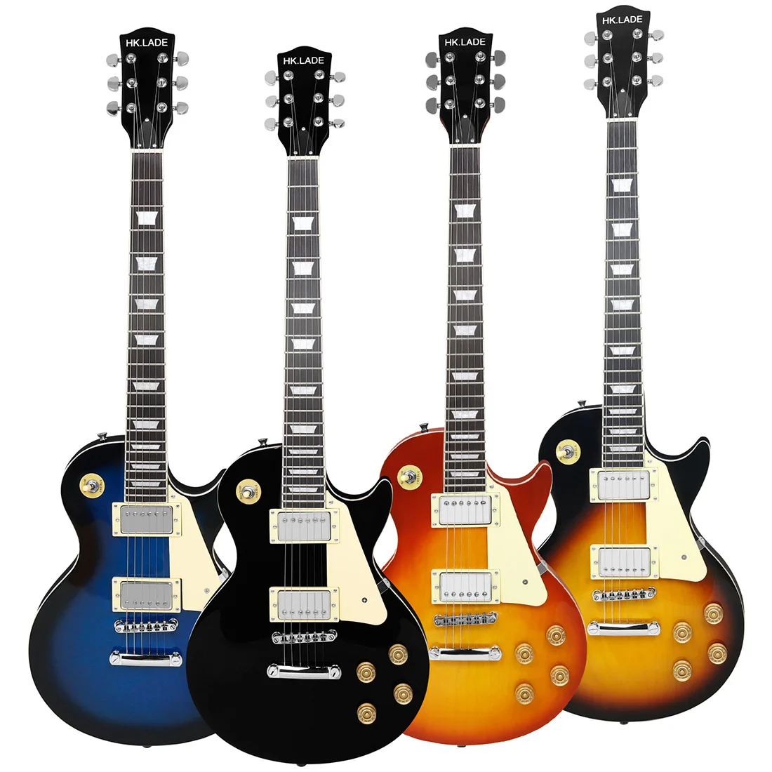 Solid wood electric guitar beginner student travel electric guitar 22 grade professional LP electric guitar