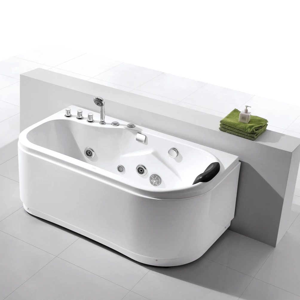 FICO ванная комната Массажная вихревая Ванна Крытый аксессуар для ванны и душевые гидромассажная плавать спа-Ванна