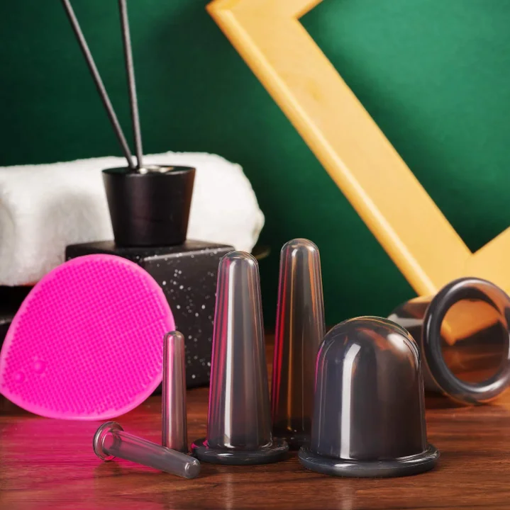 Cupping Therapy Set-Professional Cupping Therapy Studio and Household Silicone Cupping Set