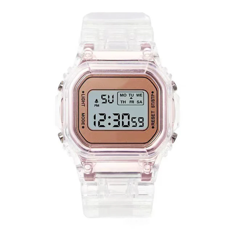 Fashion Digital Watch Led Watches Wrist Student Sports Waterproof Women Children Digital Watch