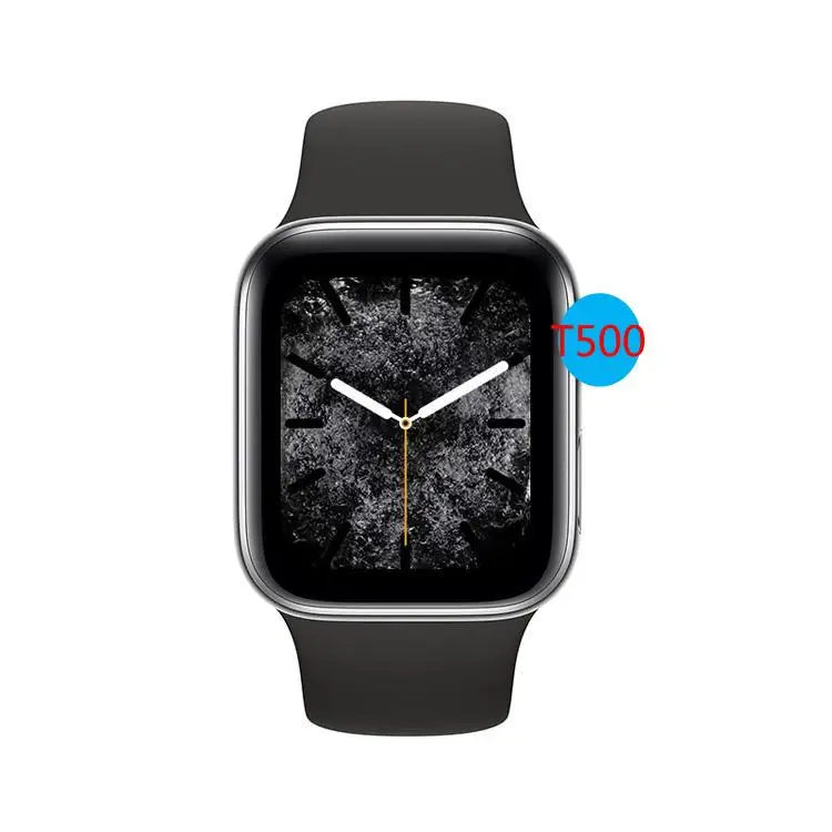 Fashion Full Touch Screen T500 Smart Watch health music sport series 6 7 waterproof BT call answer smartwatch T500 pro plus