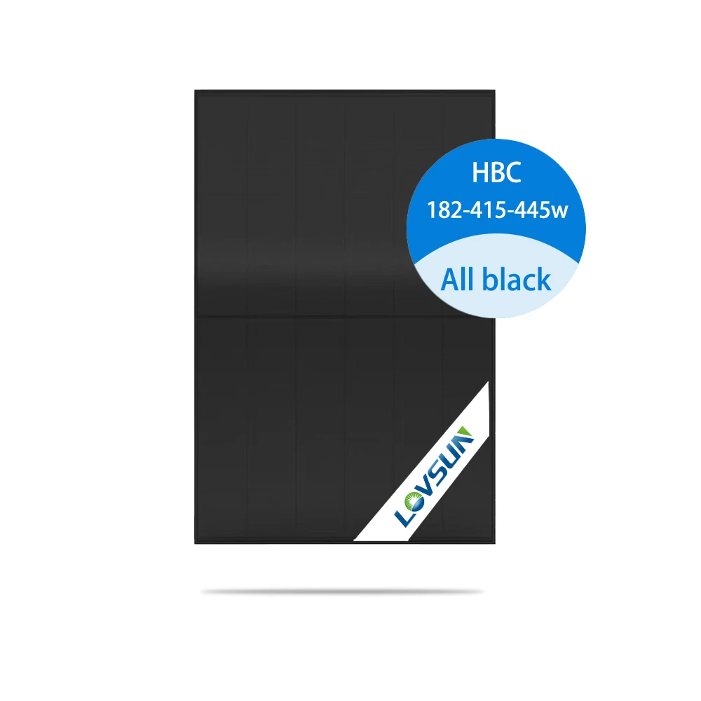 ODM/OEM Mono Solar Outdoor Panels 420w Full Black PV Panels Photovoltaic EU Solar Panels Wholesale