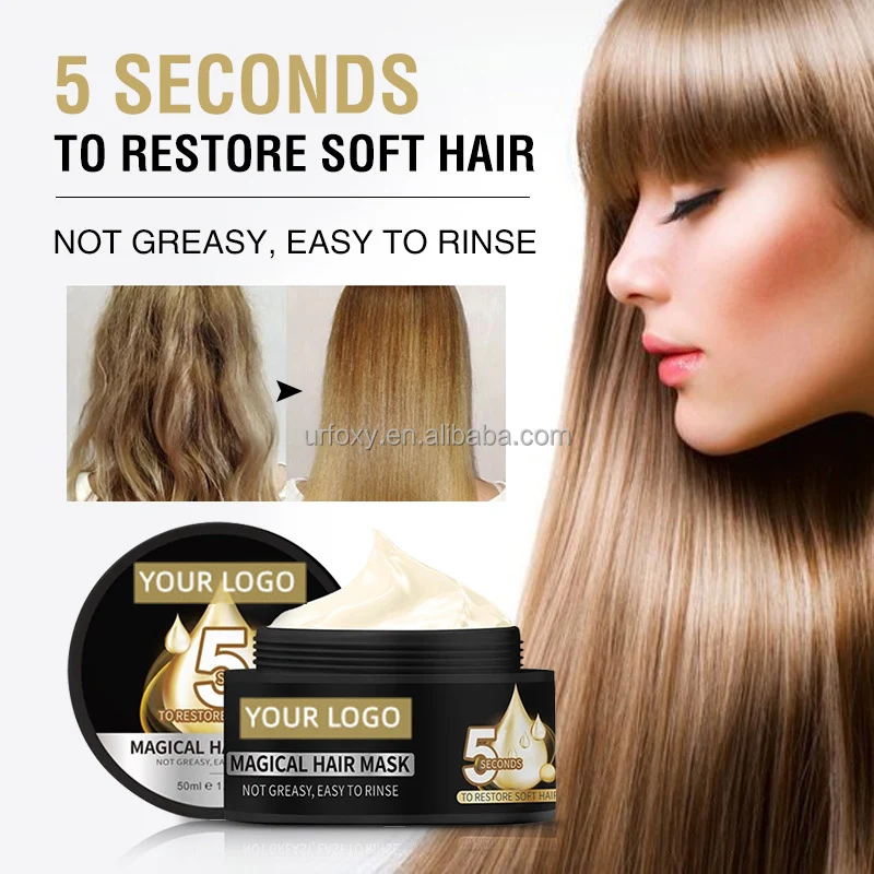Private Label Instant Repair Magical Treatment Hair Mask Organic Deep Moisturizing Nourishing Hair Mask For Dry And Damaged Hair