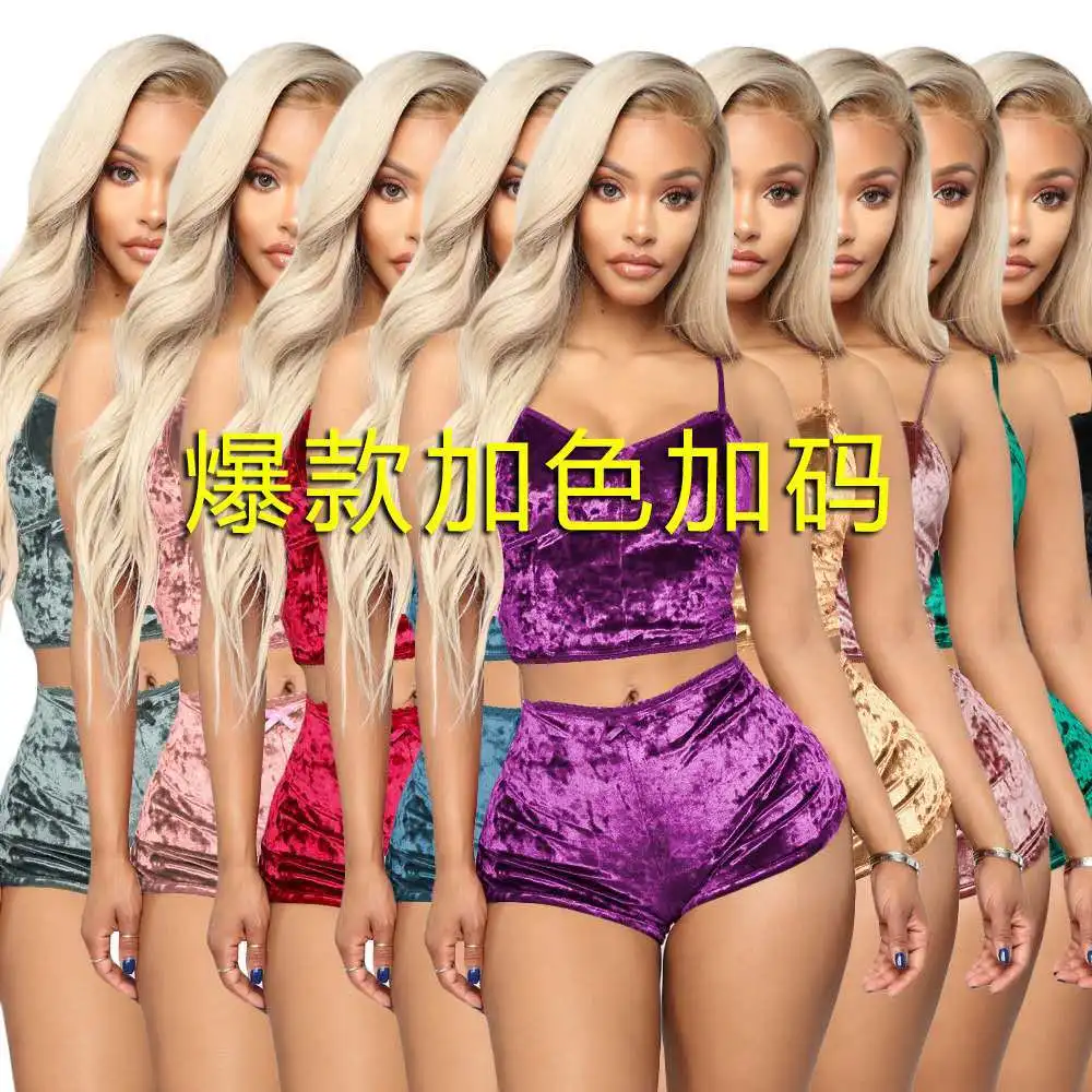 
LO-88 hot selling two ways to wear top and leopard pant woman fashion two piece set 