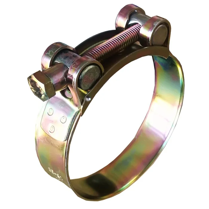 DIN3016 Single bolt super hose clamp