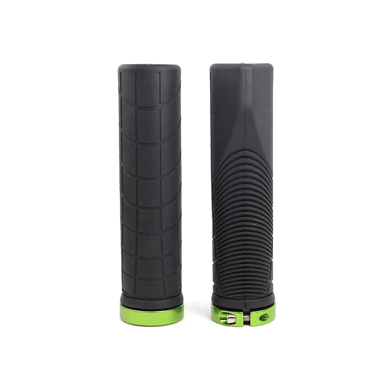 
XH-G201BL manufacturer wholesale cycle part bicycle new design lock on anti-skid rubber bicycle rubber grips 