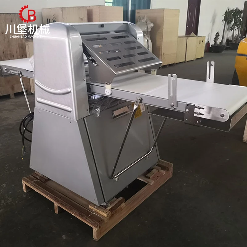 Easy Operation Thin Dough Sheeter Dough Roller Press Machine Pizza Dough Roller Machine