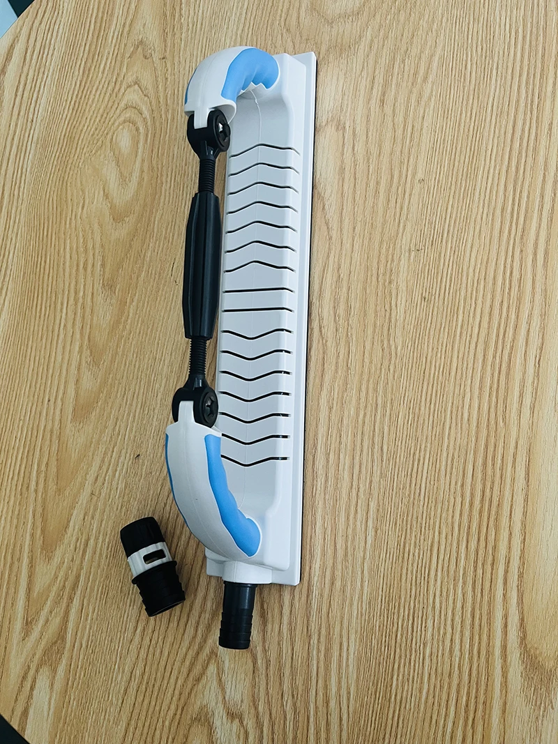 2025 New Adjustable Radius Longboard Hand Sanding Pad Vacuumable Hook Loop Backing Sanding File Block Hand Grinding Board