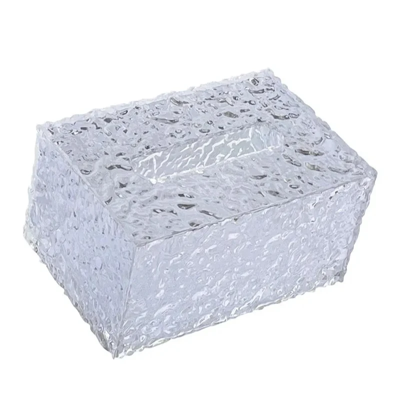 Plexiglass products European creative napkin box napkin box hotel supplies western restaurant acrylic display tissue box