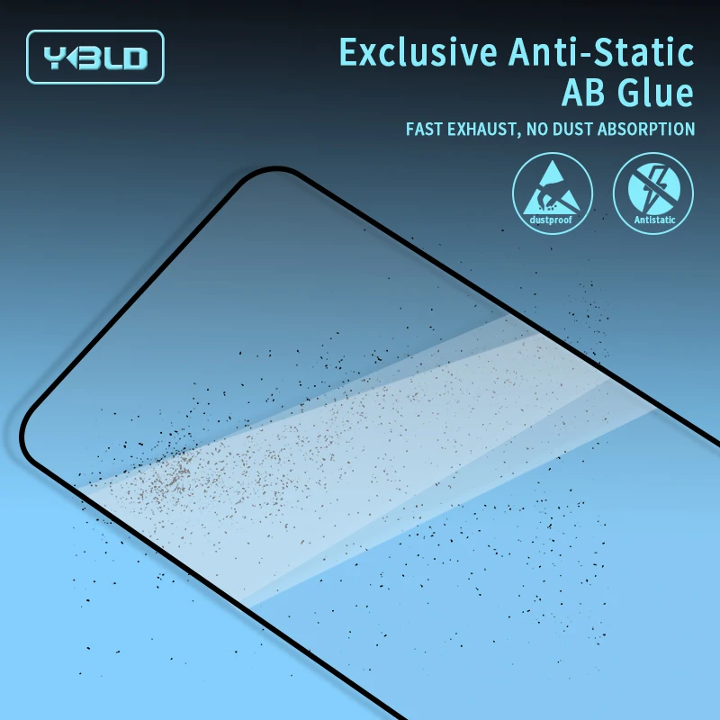 Hot sale 9H Premium ESD Tempered Glass Mobile Phone Anti Static Screen Protector Protective Film For iPhone 14 13 12 11