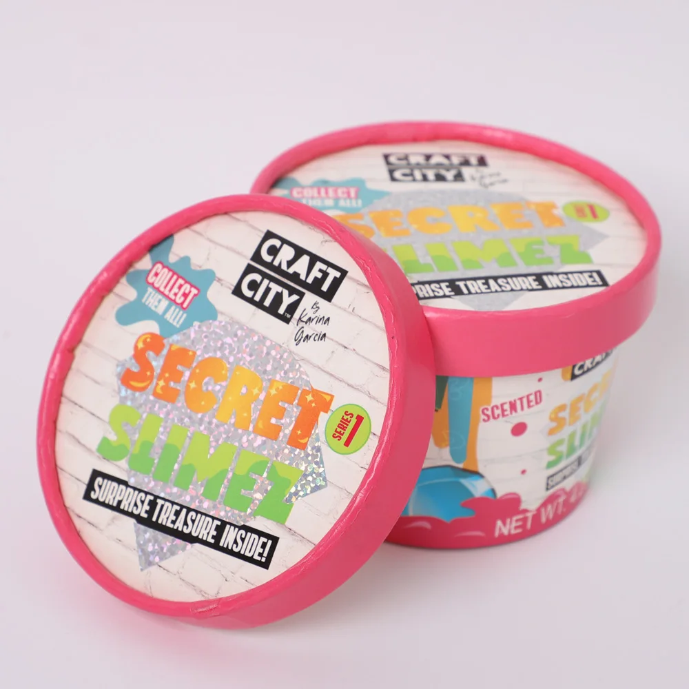 Frozen Degradable Lolli Cone Calippo Tube Davieded Yogurt With Fruits Sundae Paper Cupspaper Ice Cream Cup