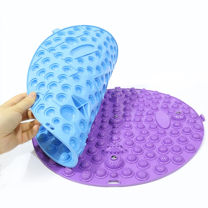 Foot Massage Pad Finger Pressure Plate Mat Relax Shiatsu Massager Yoga Massage Acupuncture Mat For Pain And Muscle Relaxation