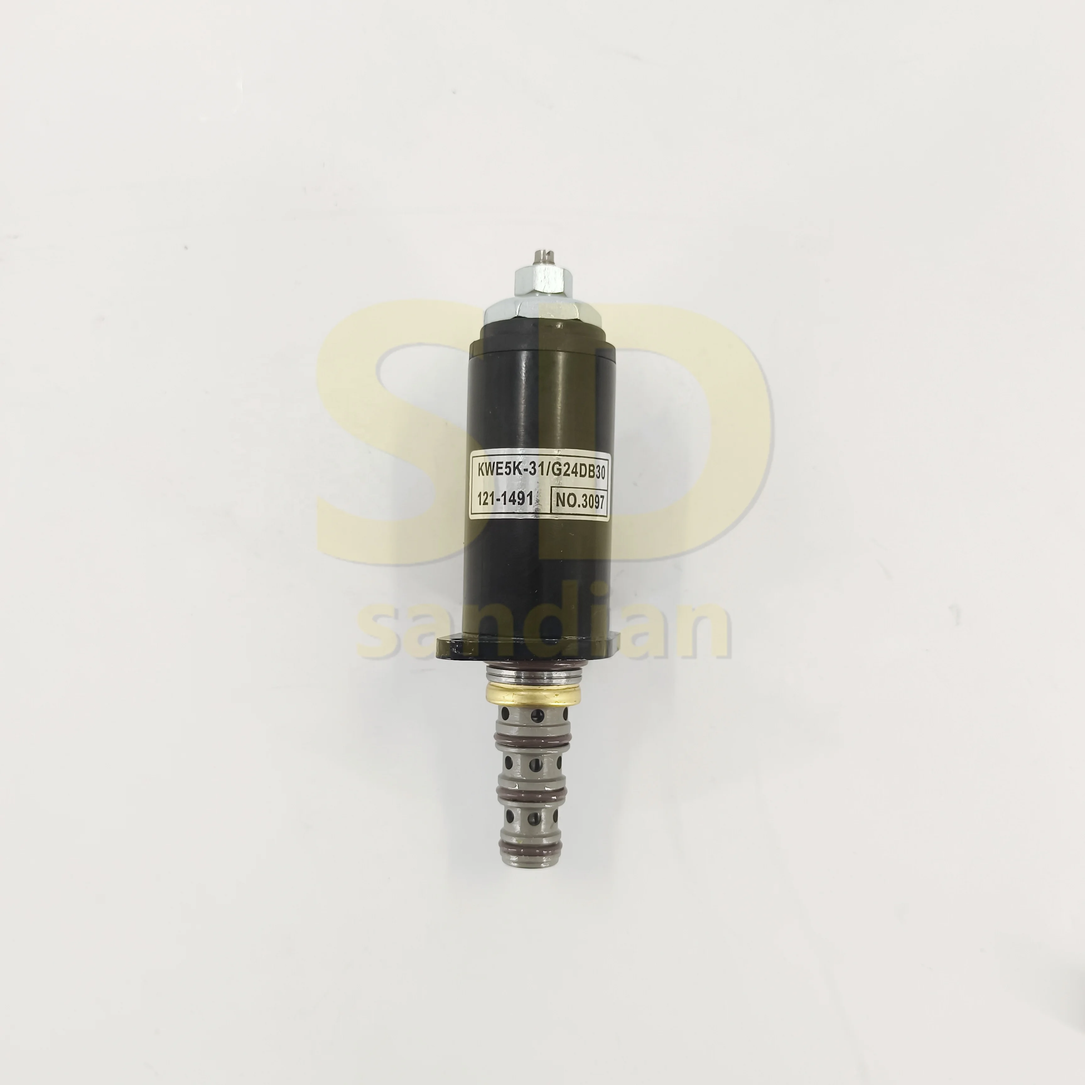 Excavator parts Solenoid Valve KWE5K-31/G24DB30 121-1491 CAT E320 E320C E320D