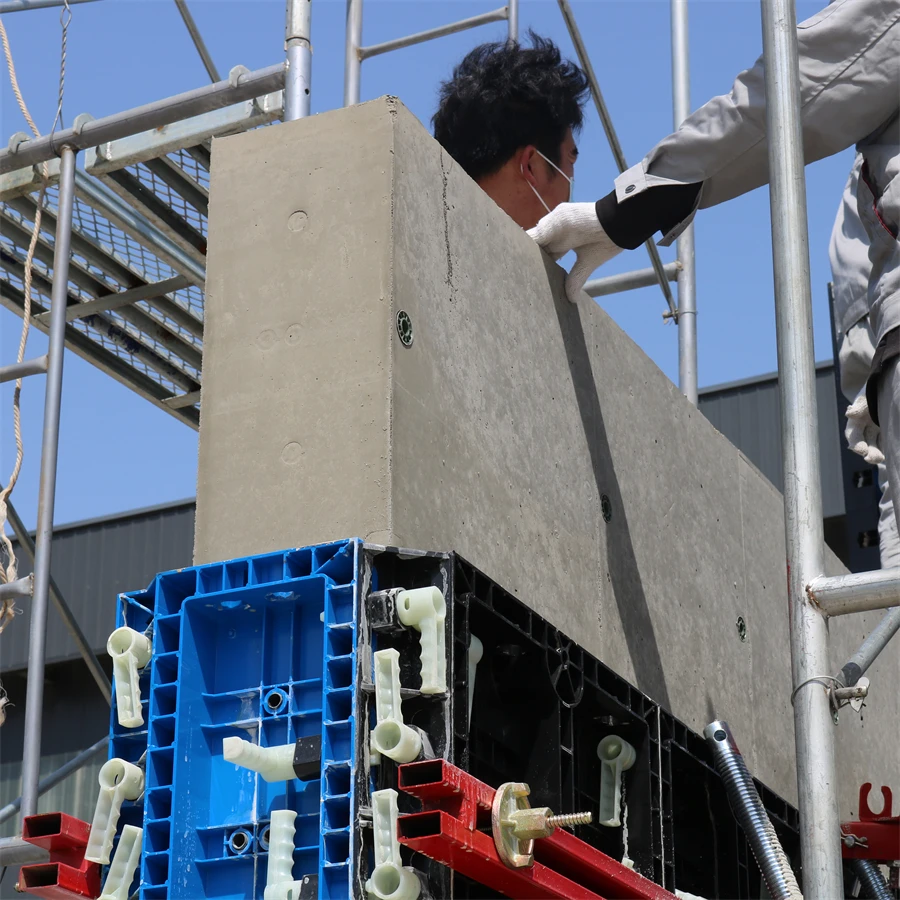 Plastic Building Material Construction Concrete  Formwork Molds Hot Selling Plastic Form Works