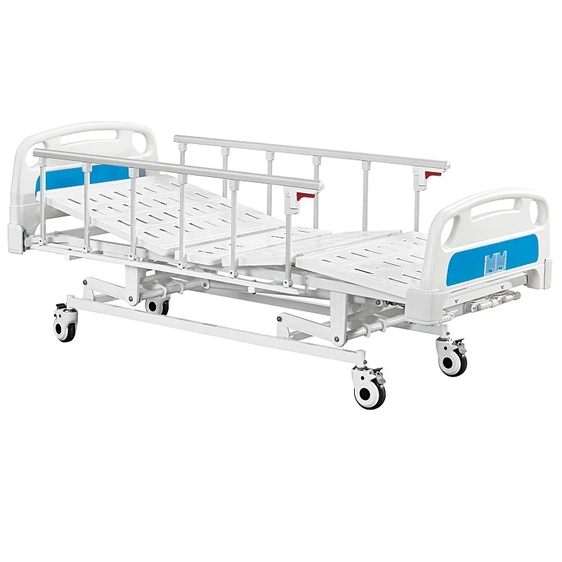Ручное движение экономичные 3 коленки хоспиальные кровати изголовье Кривошип части медицинская Больничная кровать