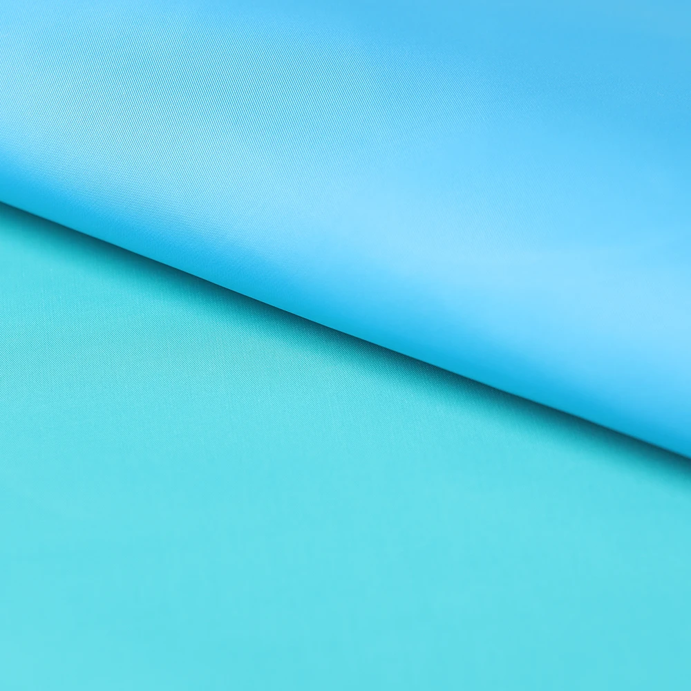 New Waterproof 100 Polyester Imitated Memory Fabric High Density Woven Dyed Lining Fabric For Clothing Jacket Swim Suit