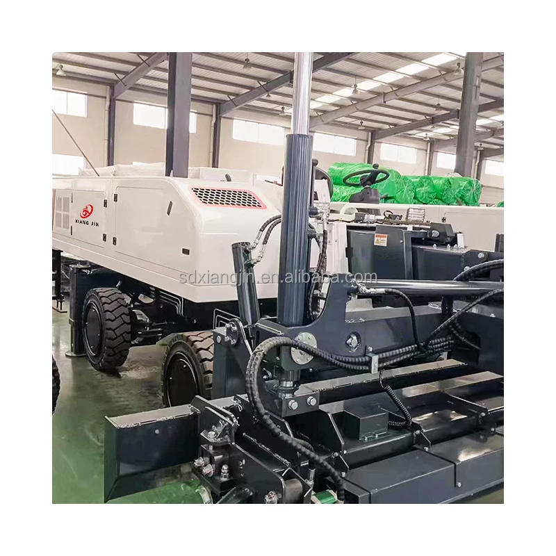 China CE Approved Concrete Laser Screed Automatic Paving Machine EPA Certificate