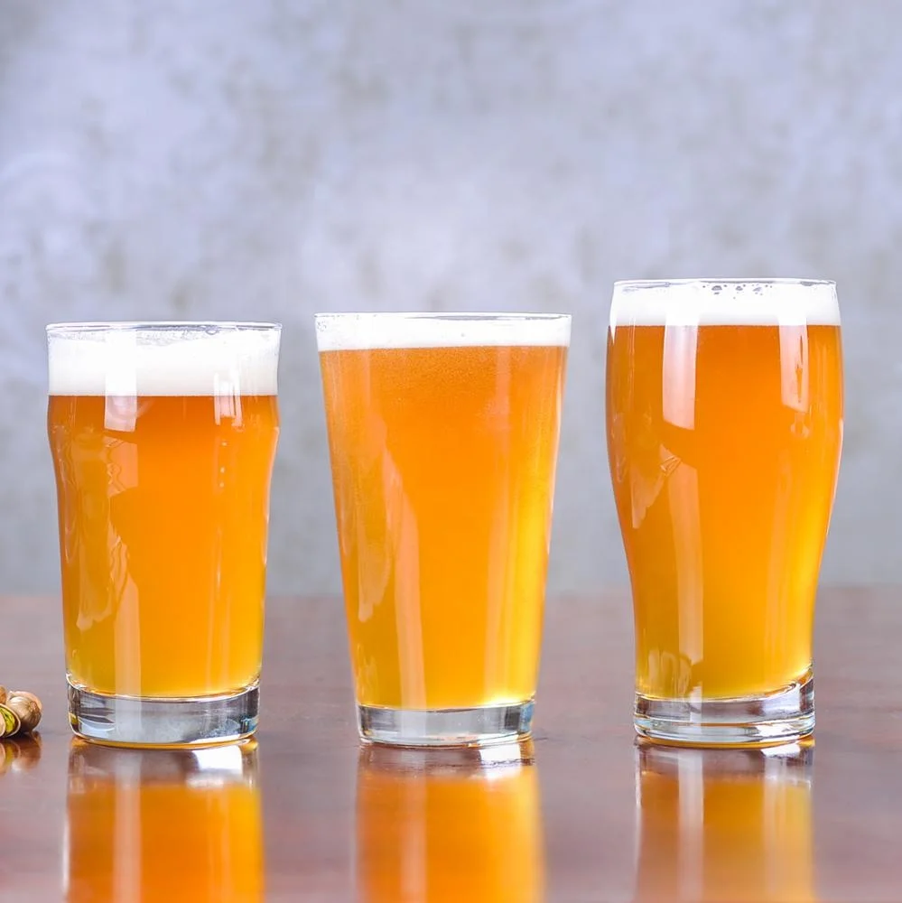 Machine made 16oz pint beer glass cup barware beer glasses