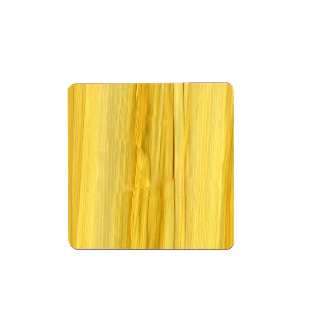Gold Mirror Stainless Steel Sheet Backsplash Plate 316 8K Golden Mirror Color Decorative Stainless Steel Sheet