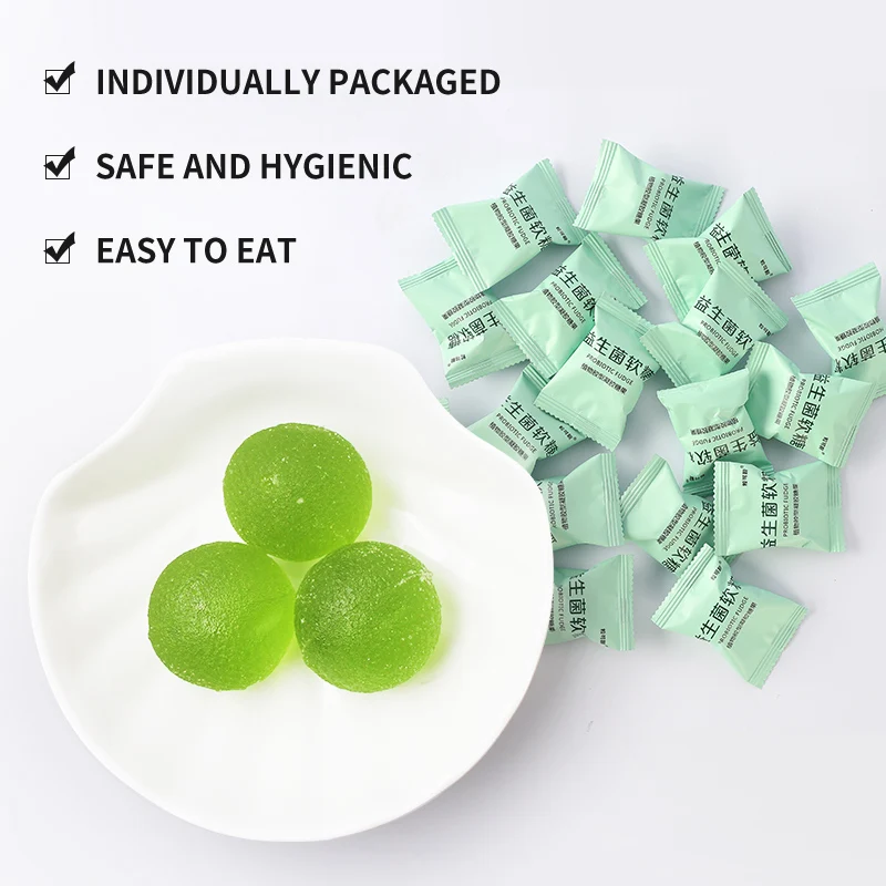 vagina body detox lactobacillus acidophilus probiotic and prebiotic gummies supplements for women probiotic gummies