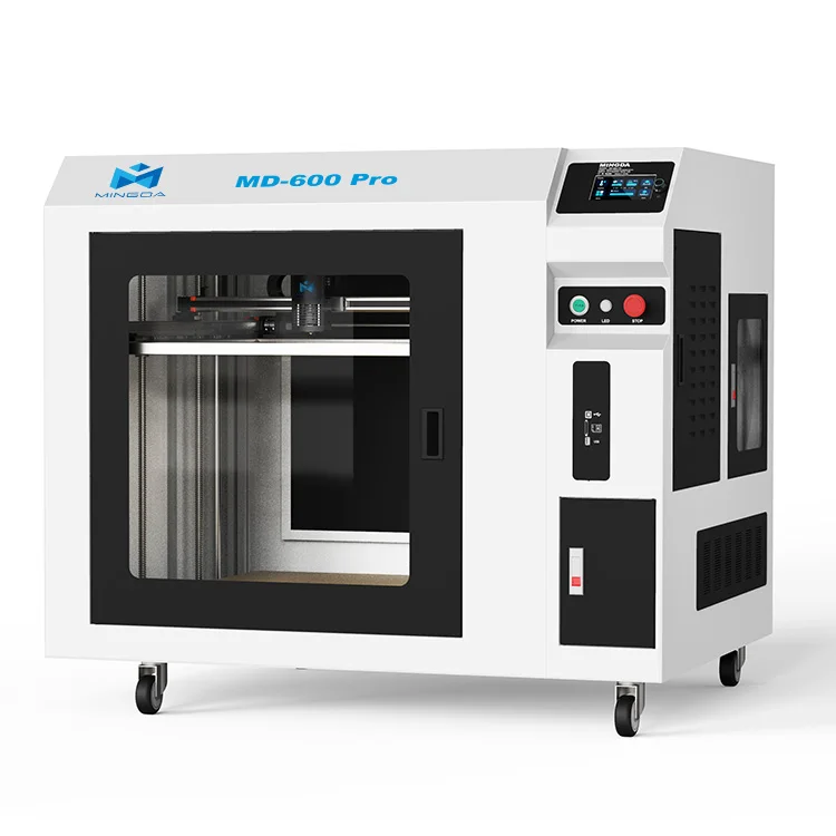 MD-600 Pro высокоскоростная печать большой промышленный пластиковый 3D принтер предзаказ hp 600*600 мм
