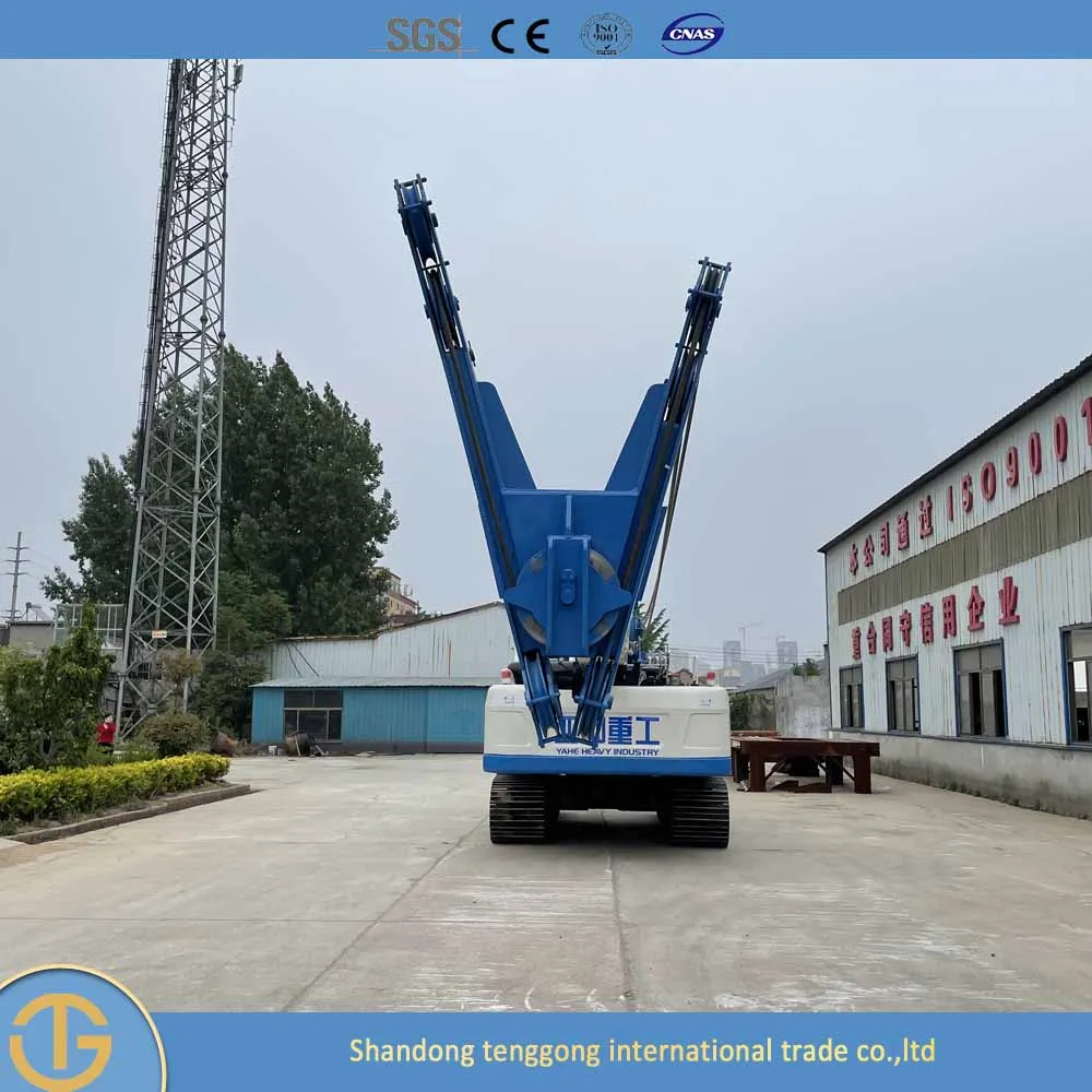 Maximum Depth 20m Full Hydraulic Engineering Drilling Rig