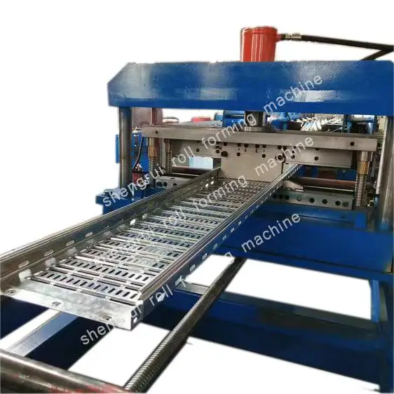 High Performance Hot Sale Aluminum Metal Cable Tray Keel Steel Roll Forming Machine