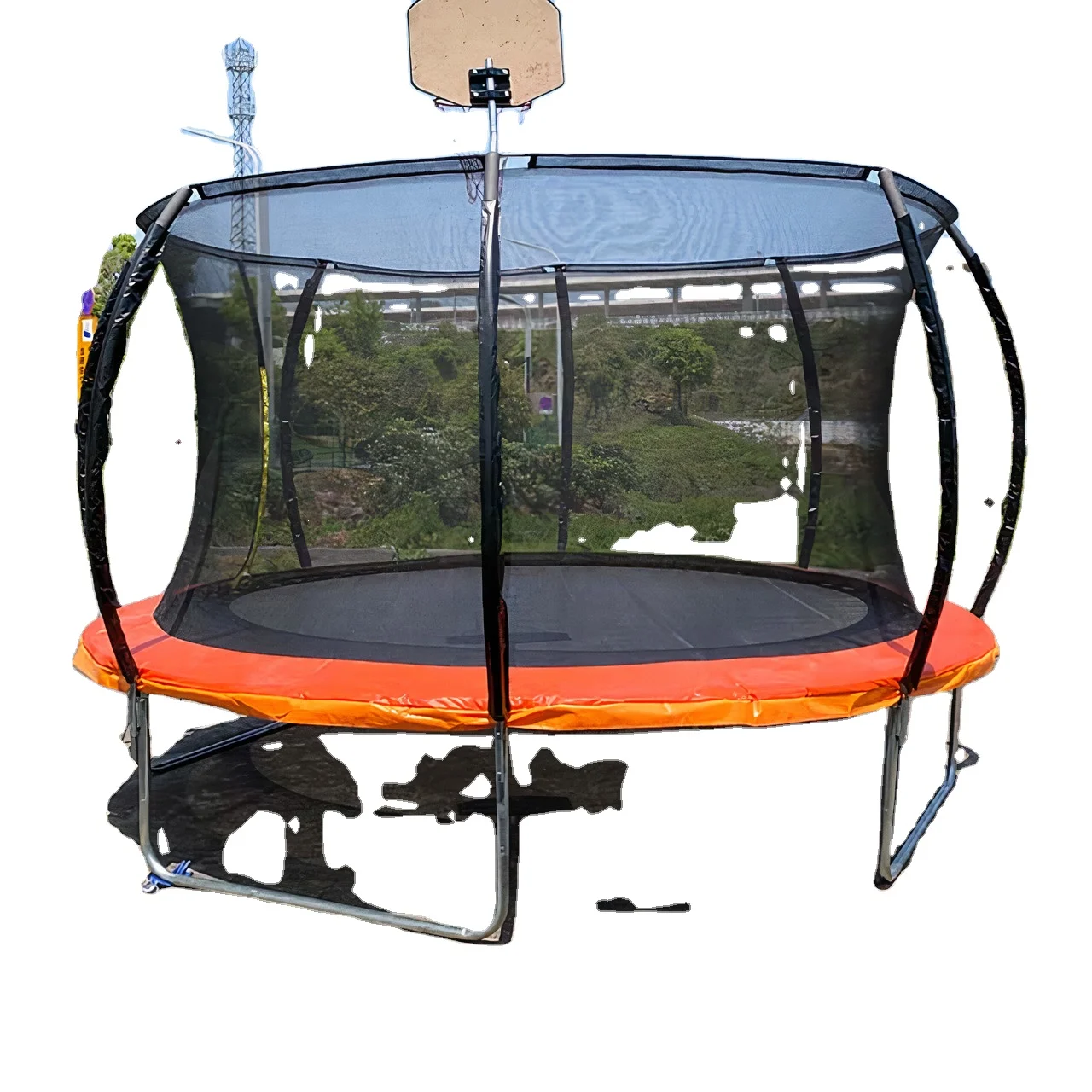 2021 7ft 10ft 12ft 14ft Backyards Trampolines manufacturers outdoor indoor kid fitness Solo product