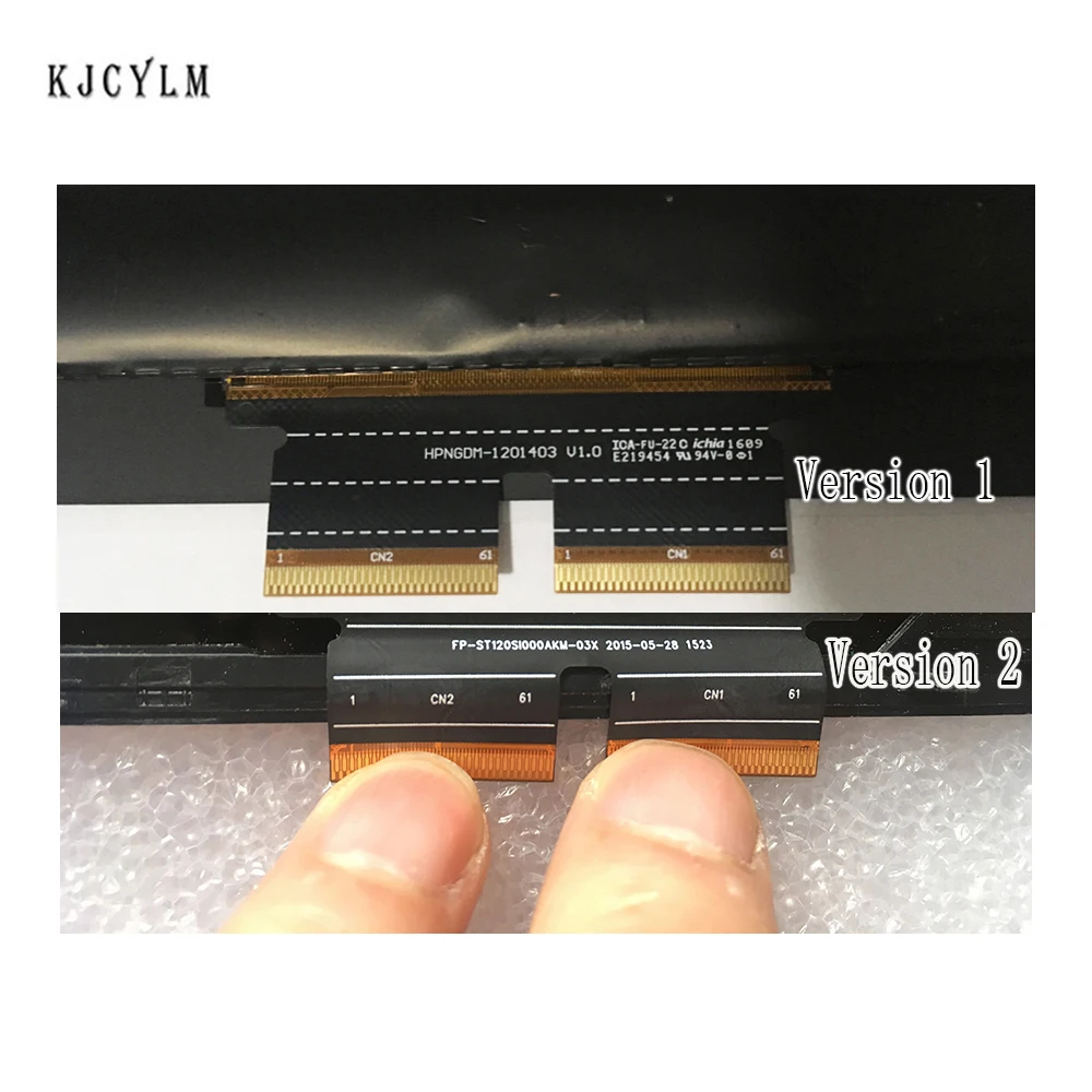 
LP120UP1-SPA5 LP120UP1-SPA2 12-A Assembly For HP Spectre X2 12-AU 002TU Digitizer Touch Screen 12.0 Inch Laptop IPS LCD Panel 