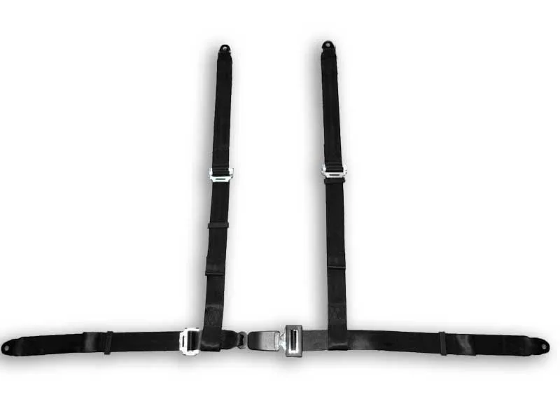 Generic go-kart seatbelt Racing lap belt race car harness safety harness four-point seat belt shoulder belt