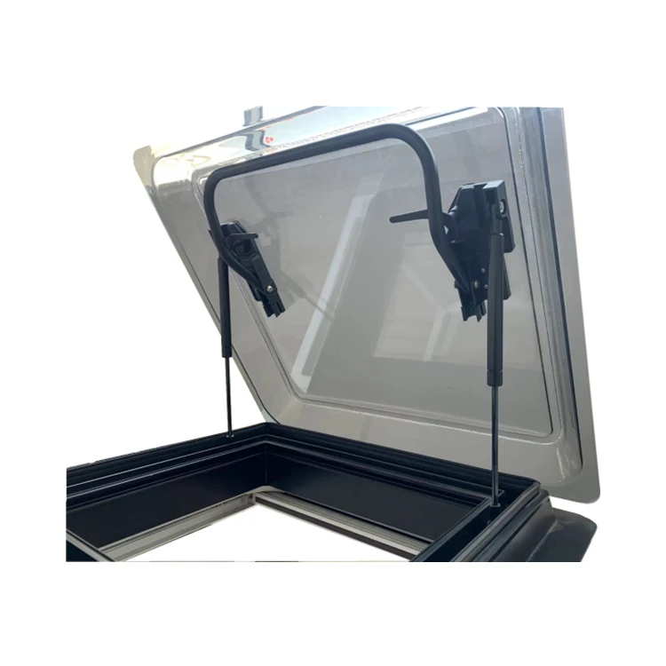 Tongfa custom size double paned acrylic caravan skylight roof window rv