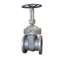 ASTM A126 WCB gate valve with metal seated hand wheel operated apply for oil