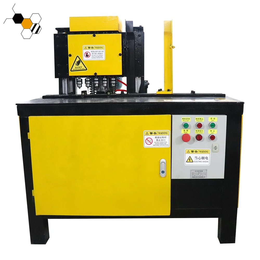Side Bar Hole Drilling Machine Output 1800 Pcs/H Beehive Frame Making Machine