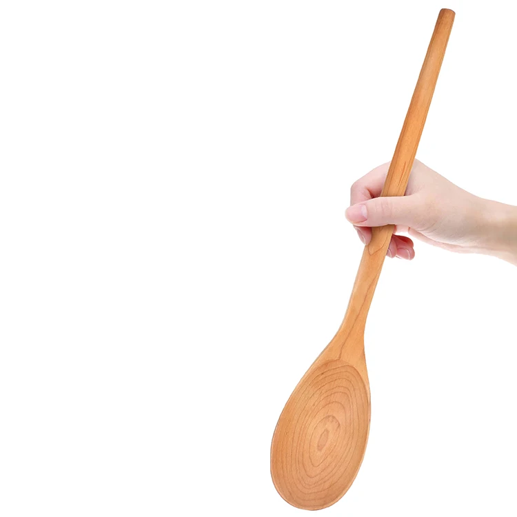 Best Price maple wood serving spoons long handle wooden cooking spoon